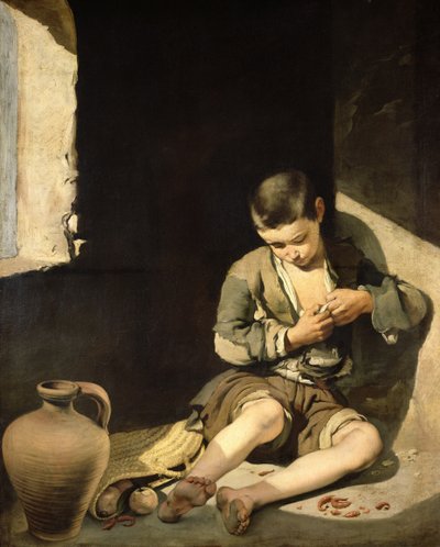 El joven mendigo, c.1650 de Bartolomé Esteban Murillo